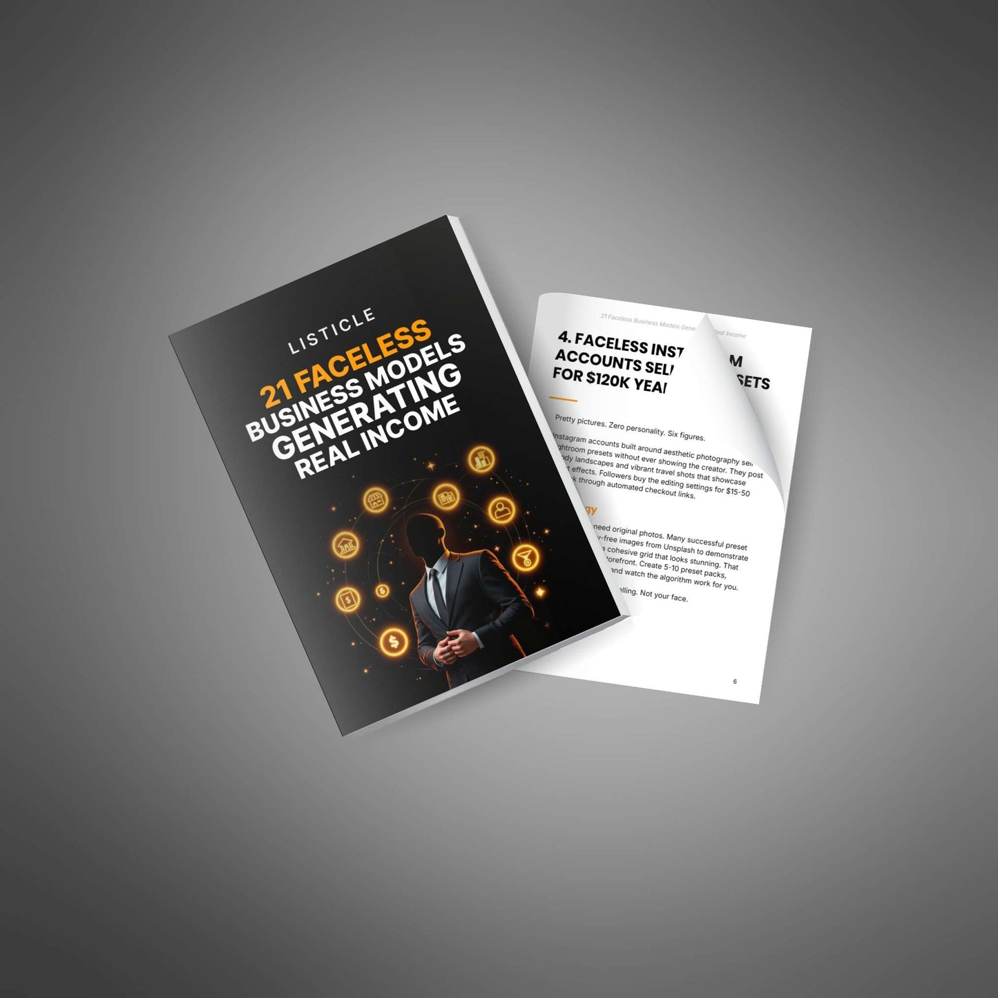 21 Faceless Business Models Generating Real Income