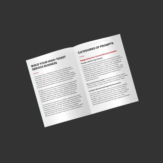 Build Your High-Ticket Service Business