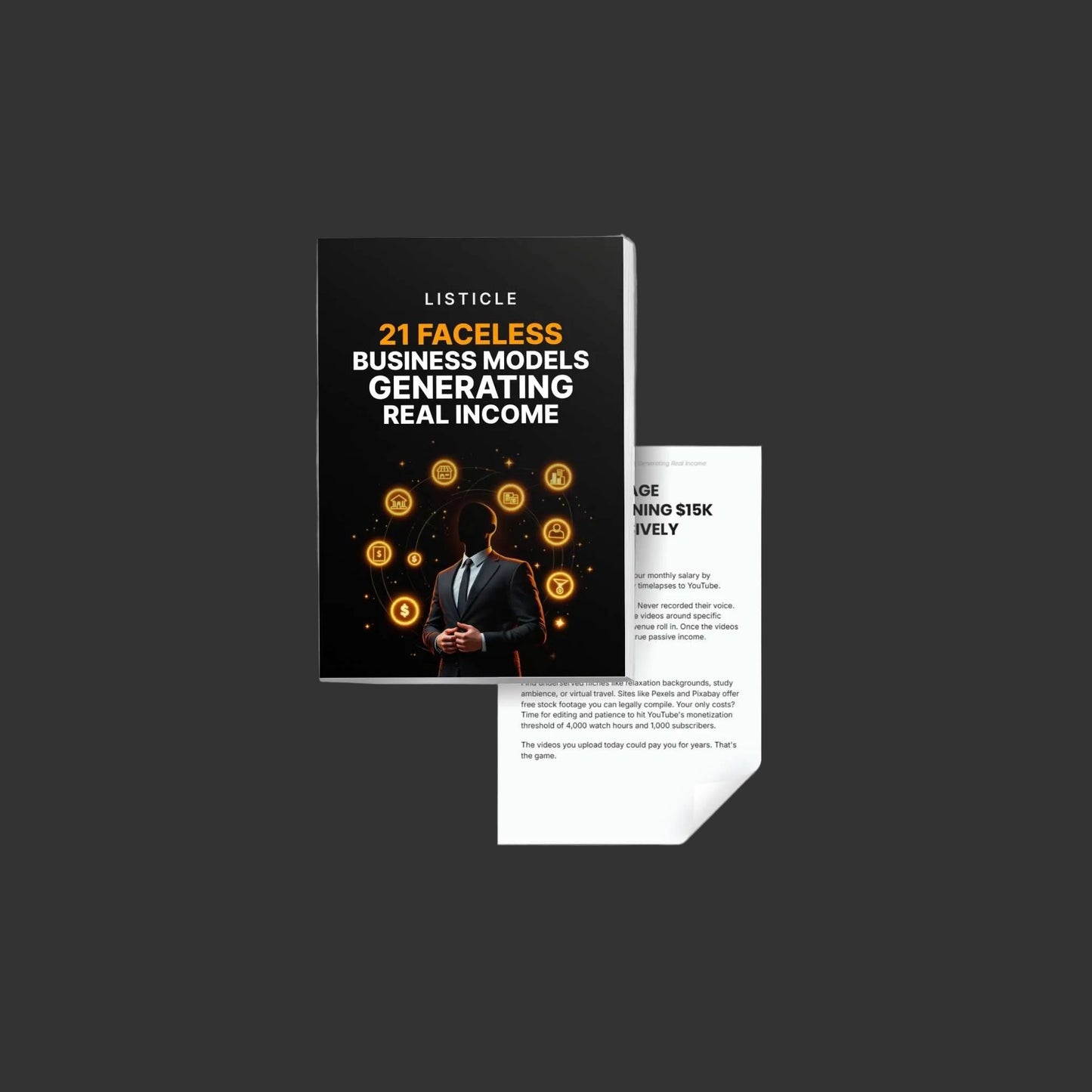 21 Faceless Business Models Generating Real Income