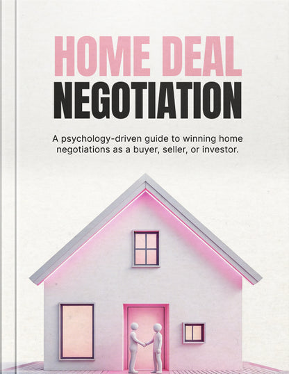 Home Deal Negotiation Real Estate Bundle